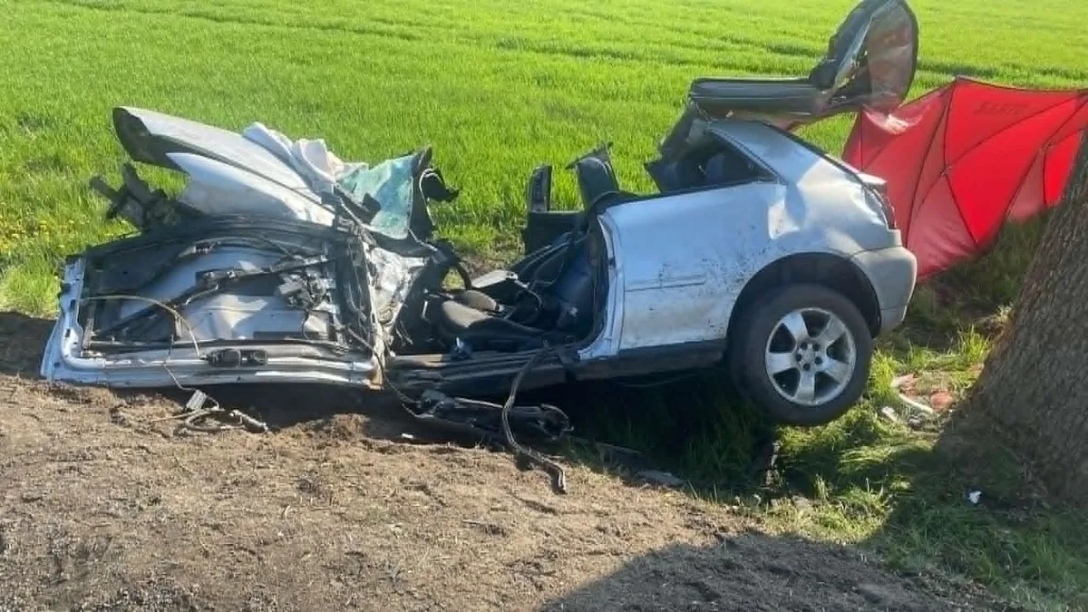 Śmiertelny wypadek na DK-57 w Przasnyszu – dwie ofiary
