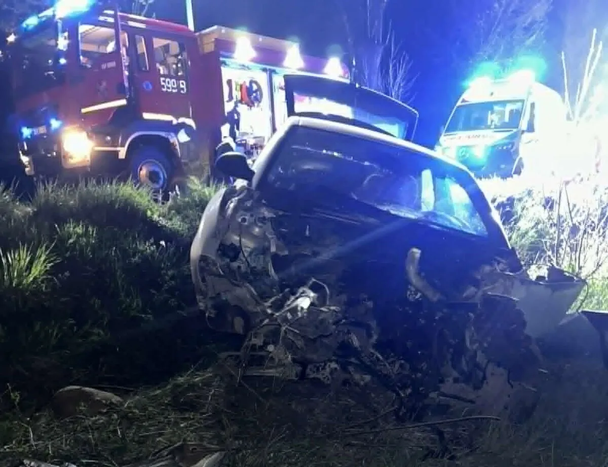 Fatalny wypadek drogowy w Obrębie. Zginął 30-letni kierowca
