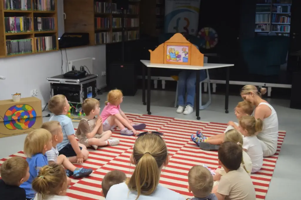 Krasnale w bibliotece - relacja z 24 czerwca