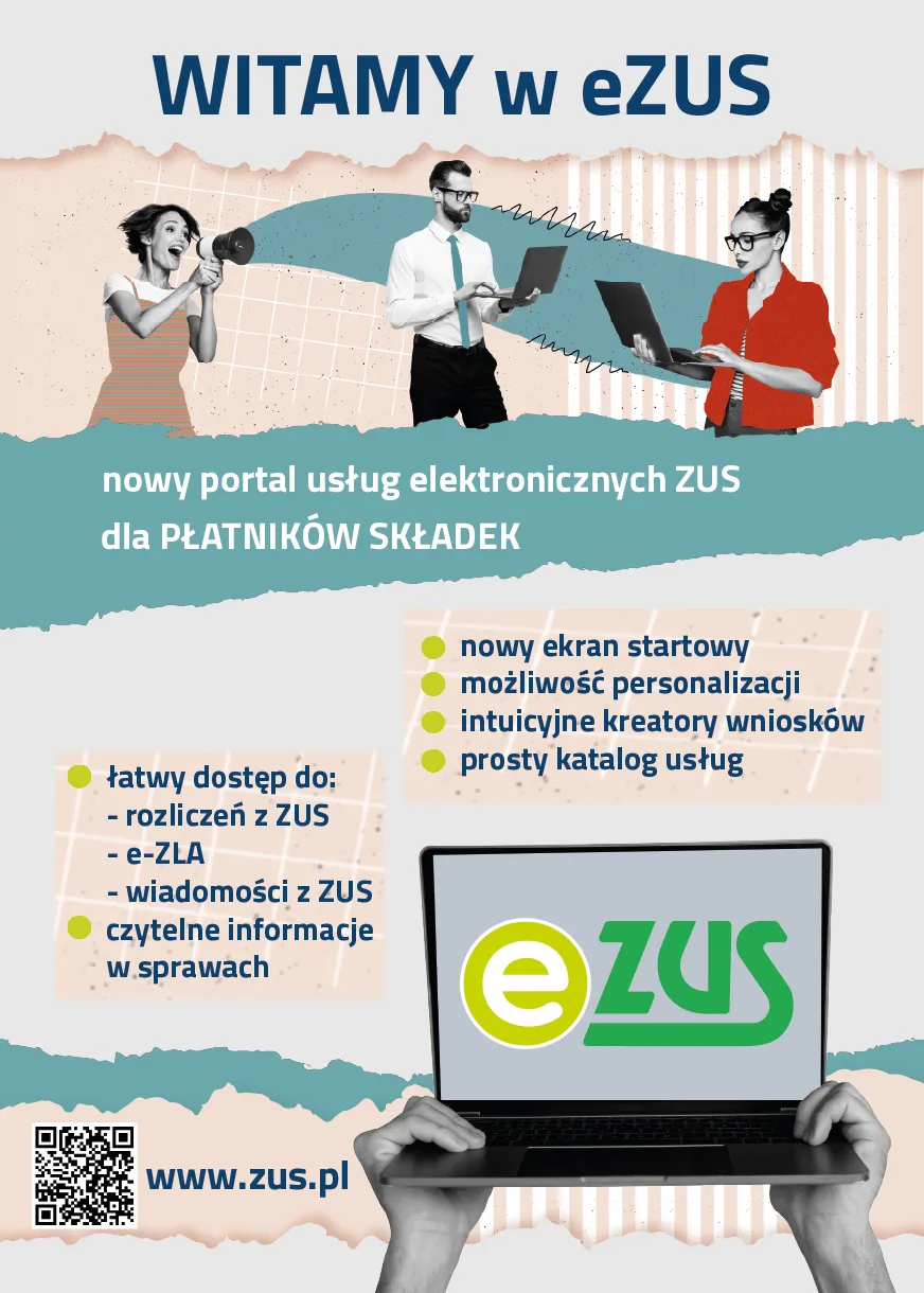 Nowa wersja eZUS dla płatników składek