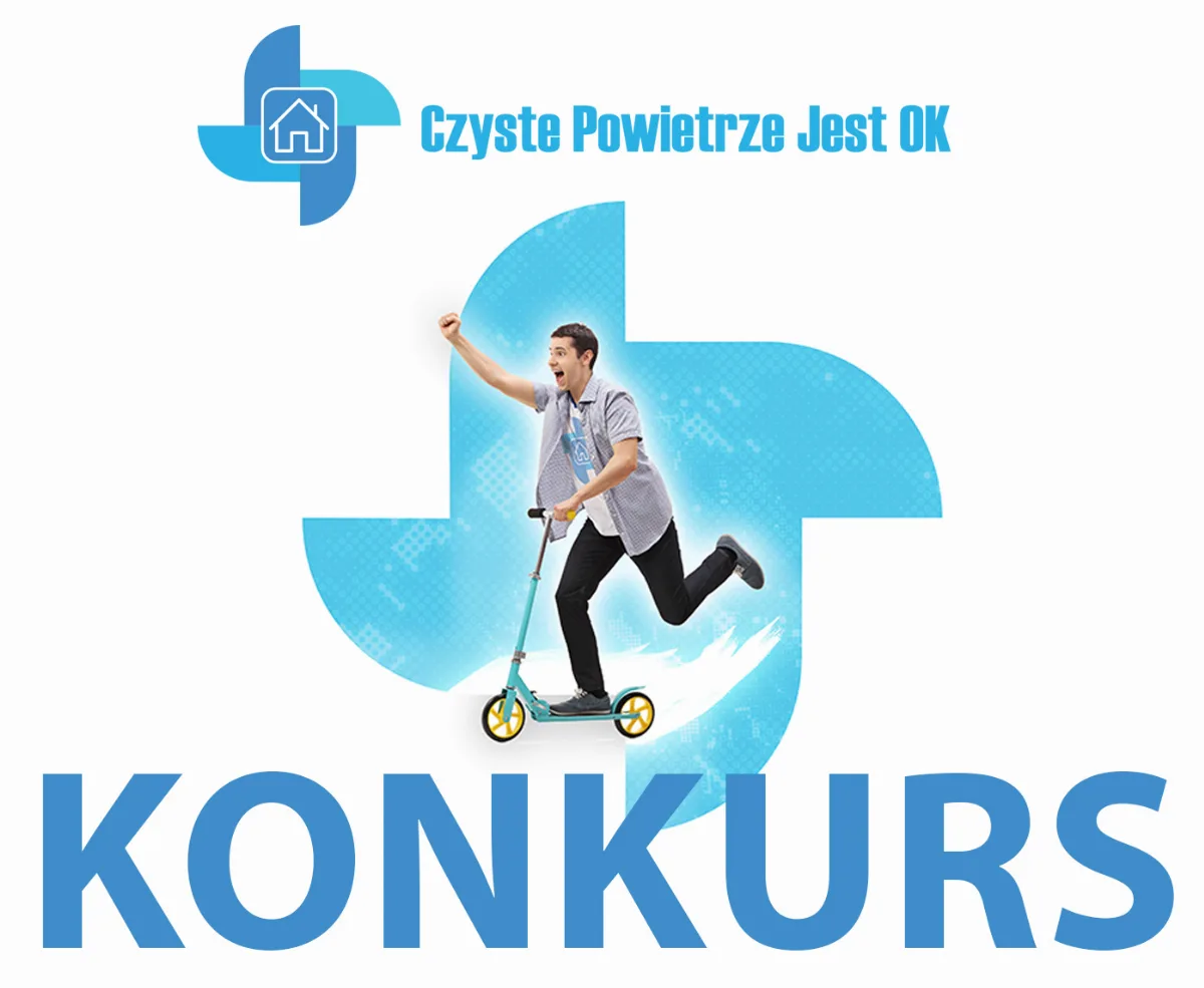 Podziel się swoją historią z programem Czyste Powietrze i wygraj hulajnogę elektryczną!