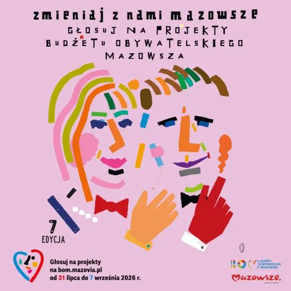 Instrukcja głosowania w Budżecie Obywatelskim Mazowsza