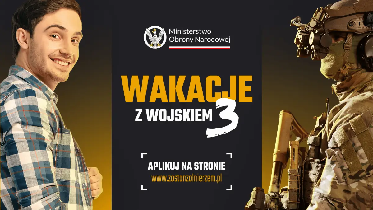 Trzeci turnus programu 'Wakacje z Wojskiem 3' rozpocznie się w sierpniu