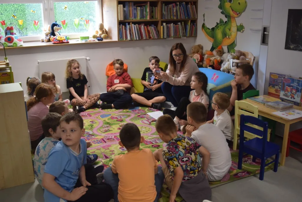 Wizyta uczniów w Miejskiej Bibliotece