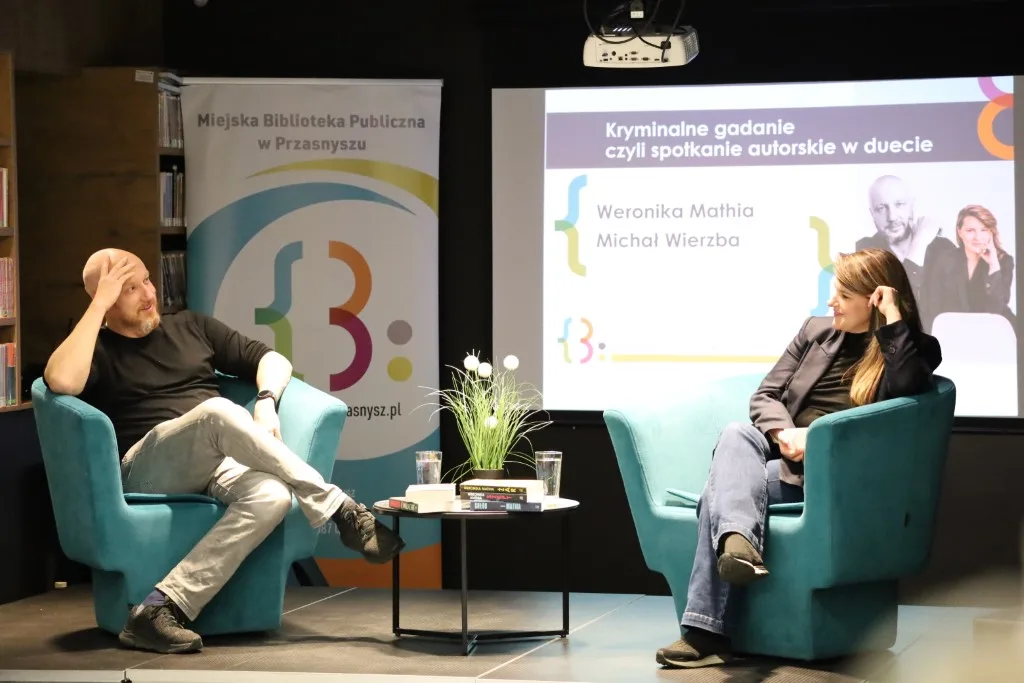 Spotkanie autorskie w ramach cyklu 'Kryminalne gadanie'