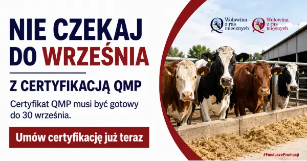 QMP: Certyfikacja do 30 września 2026 roku.