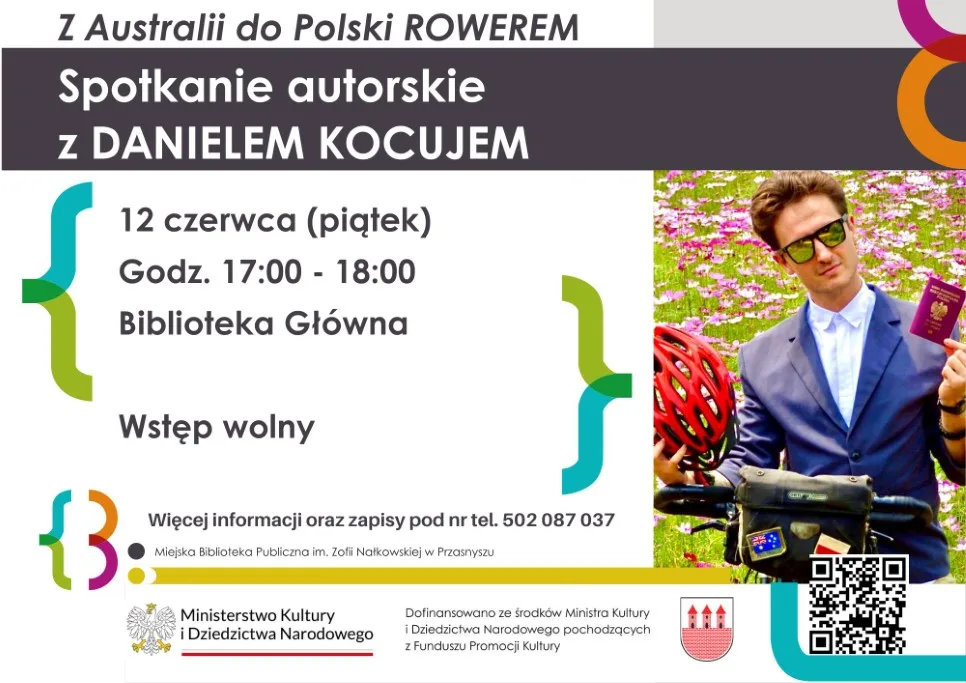 Zaproszenie na spotkanie z Danielem Kocujem