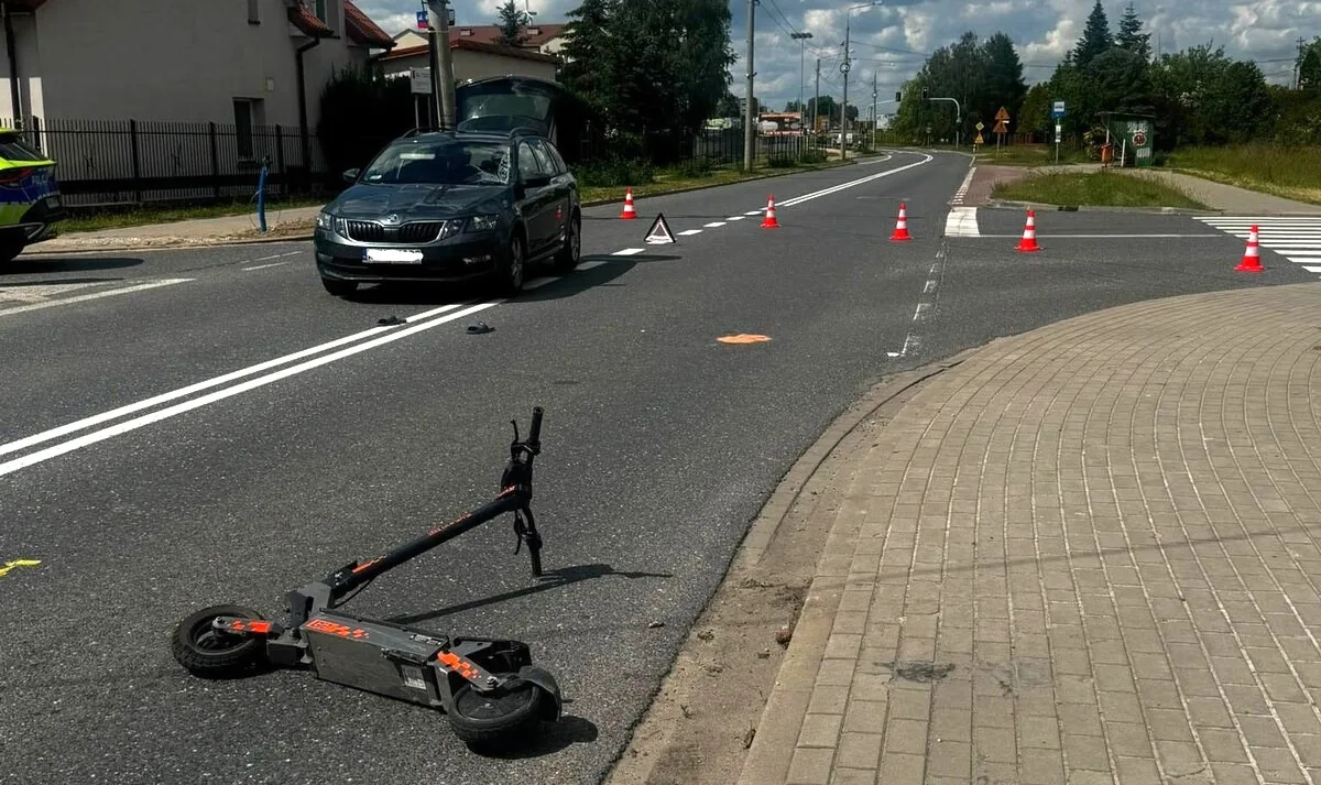 Podsumowanie długiego weekendu: 26 wypadków, w tym 10 z hulajnogami elektrycznymi
