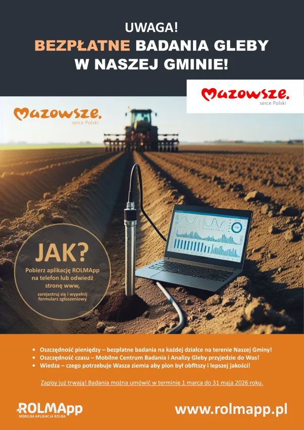Bezpłatne Badania Gleby w Gminie